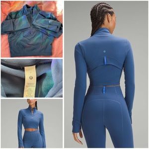 Lululemon Cropped Define Half-Zip